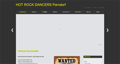 Desktop Screenshot of hotrockdancers.at