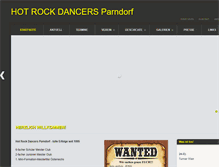 Tablet Screenshot of hotrockdancers.at
